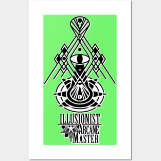 Illusionist arcane master Posters and Art